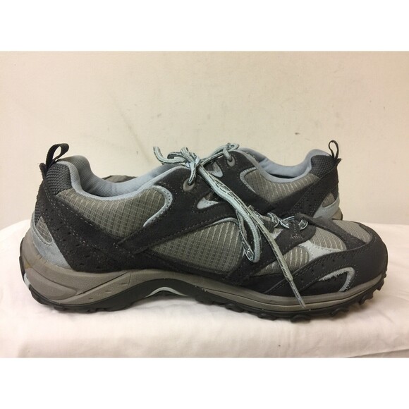 MERRELL WOMEN  AIR CUSHION BLUE/GRAYS HIKING SHOES SIZE US 10 UK 7.5 EUR 41 - Picture 4 of 12